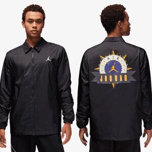 Jordan Flight MVP Men's Full-Zip Woven Jacket Black Large